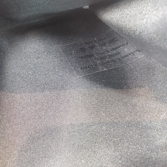 Dior Beauty Black Faux Patent Leather Clutch Wallet Bag Makeup Folder Christian - Picture 7 of 11